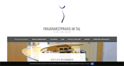 Desktop Screenshot of frauenarztpraxis-im-tal.de