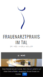 Mobile Screenshot of frauenarztpraxis-im-tal.de